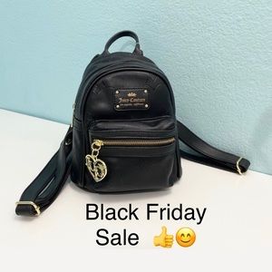 Juicy Couture Mini Backpack Leather Soft Nice
